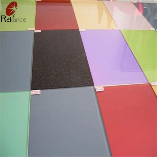 4-8mm Red/Wine Red Paint Glass/Backing Glass