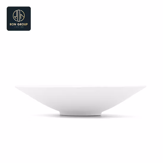 Environment Friendly Ceramic Dishes Charge Plate for Restaurant Used