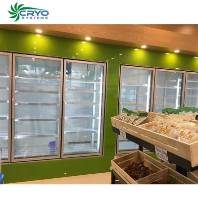 Commercial with Glass Door Display Cold Storage